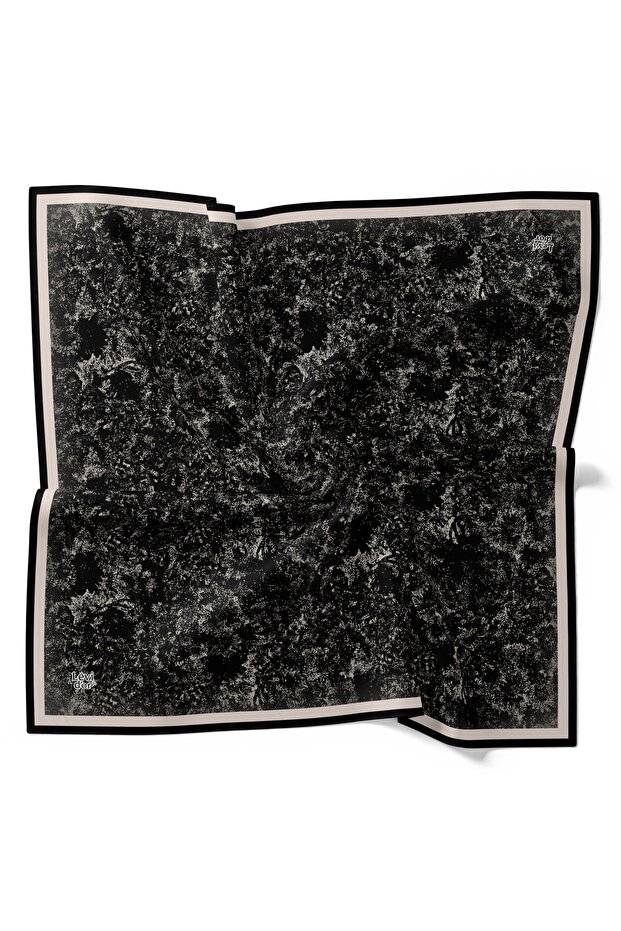 Cloud Pattern Classic Sparkling Crystal Scarf - 2