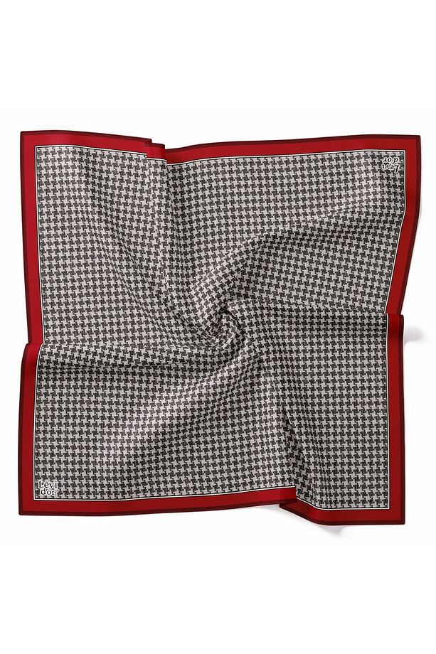 Puzzle Desen Kazayağı Işıltılı Kristal Eşarp - 2