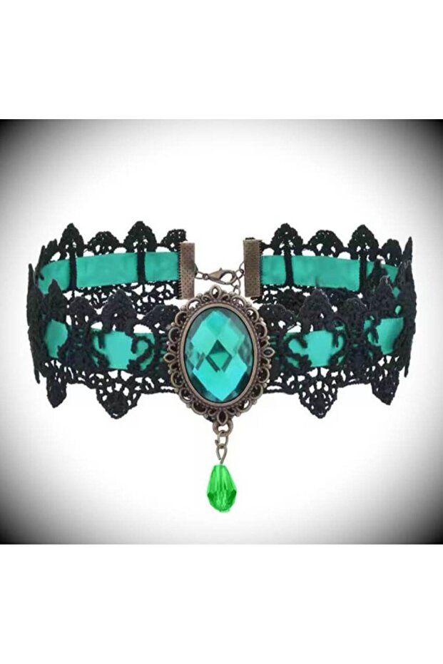 Harajuku Gothic Chokers Dantel Kolye - 1