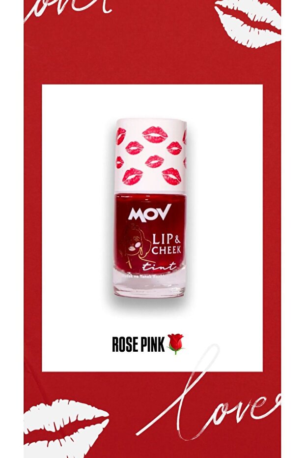 Lip to Cheek Tint Rose Pink - Yanak ve Dudak Renklendirici - 1