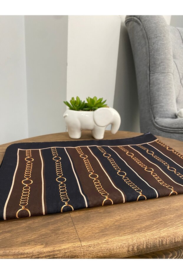 شال قطني بنمط سلسلة - 4