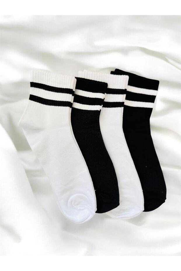 Leo Socks 4'lü Kolej Çorap