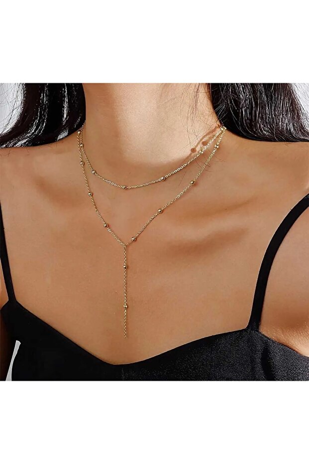Top Chain Elegant Gold Necklace