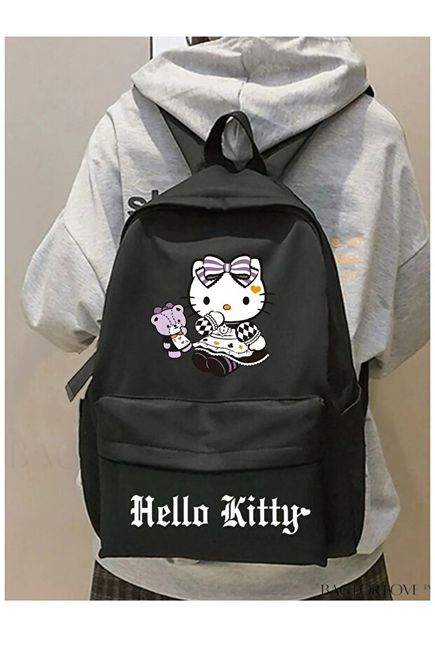 Hello Kitty Cute Bear Detail School, Classroom, Course Backpack