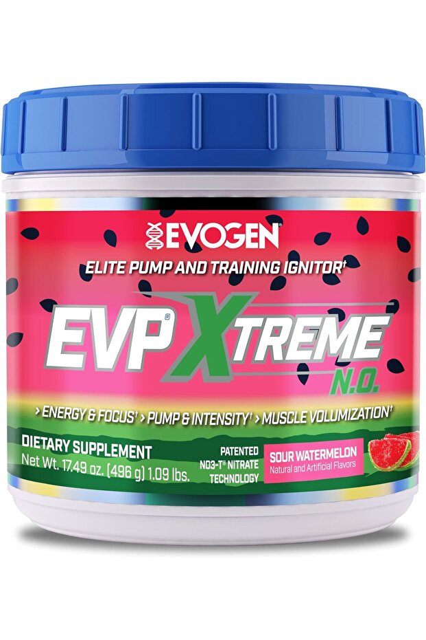 Nutrition EVP Xtreme NO | Arginine Nitrate, Beta-Alanine, Citrulline Pre-Workout, Nitric Oxid