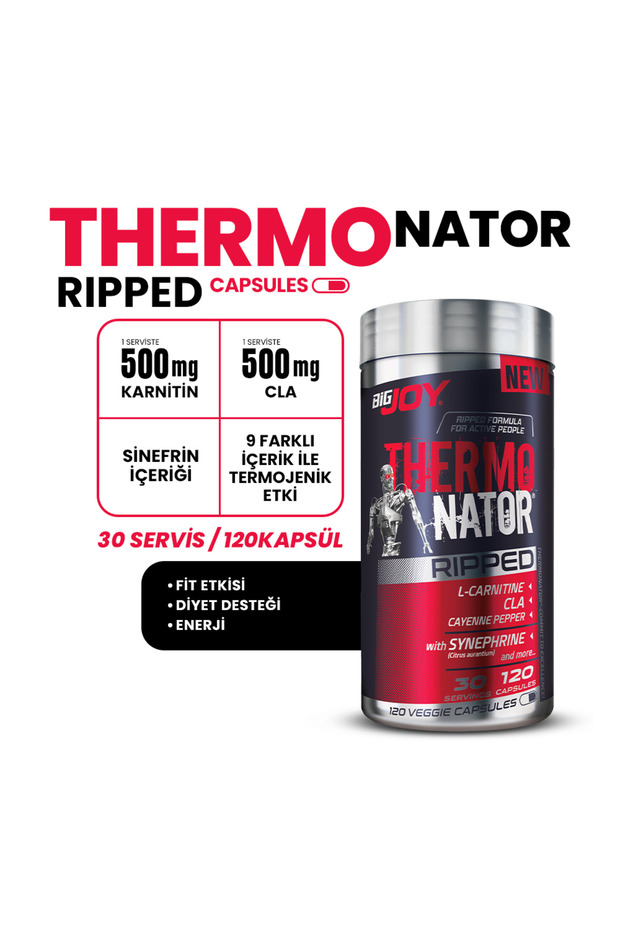 Thermonator Ripped 120 Bitkisel Kapsül - 3