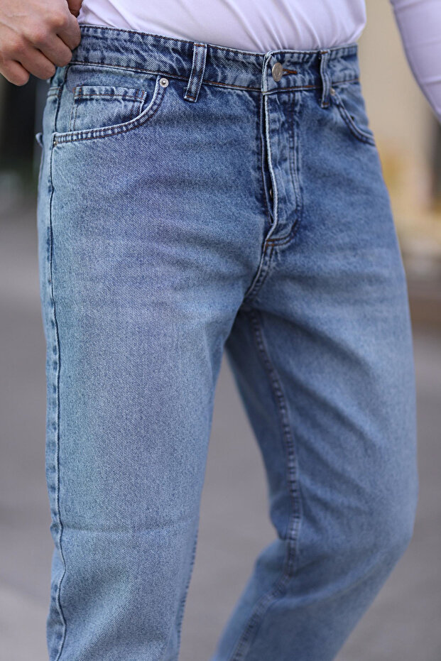 Açık Mavi Boyfriend Kot Pantolon Jeans TMNAW25JE00020 - 4