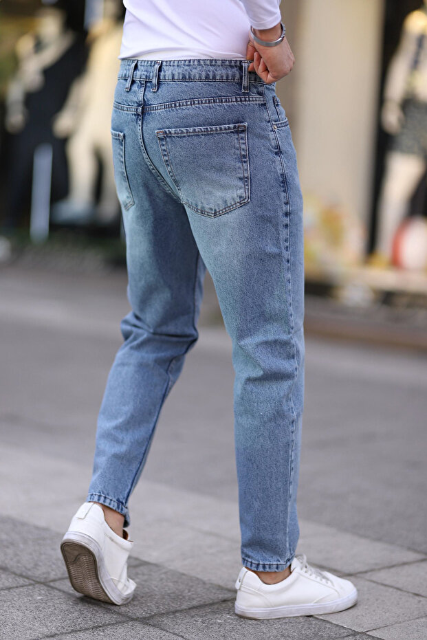 Açık Mavi Boyfriend Kot Pantolon Jeans TMNAW25JE00020 - 6