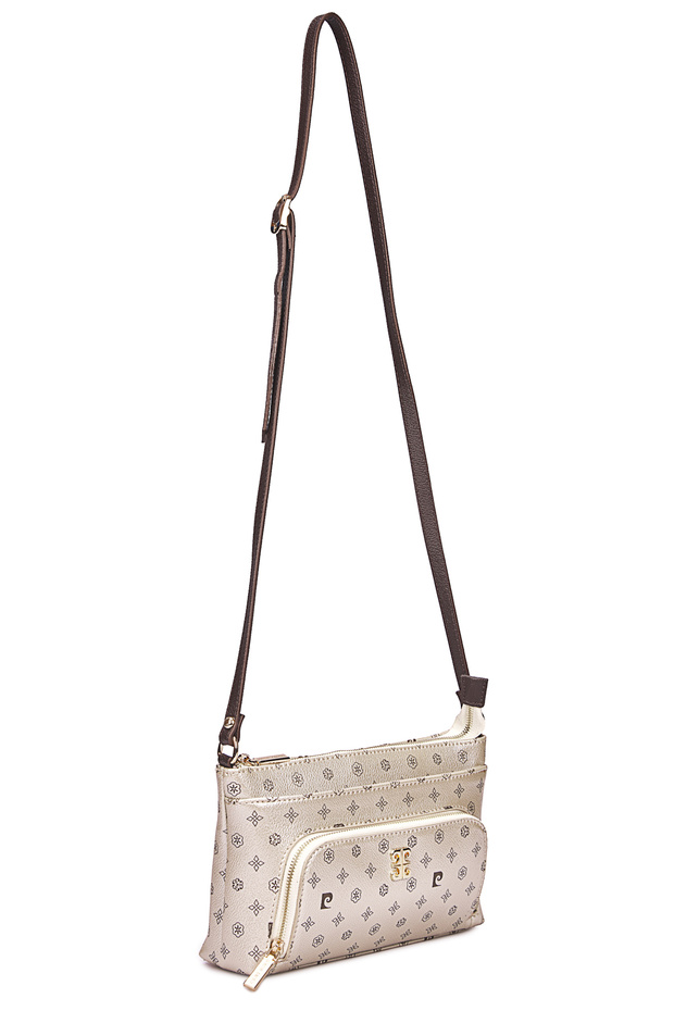 Yeni Altın Monogram Kadın Omuz Çantası 05PO25Y1881 - 4