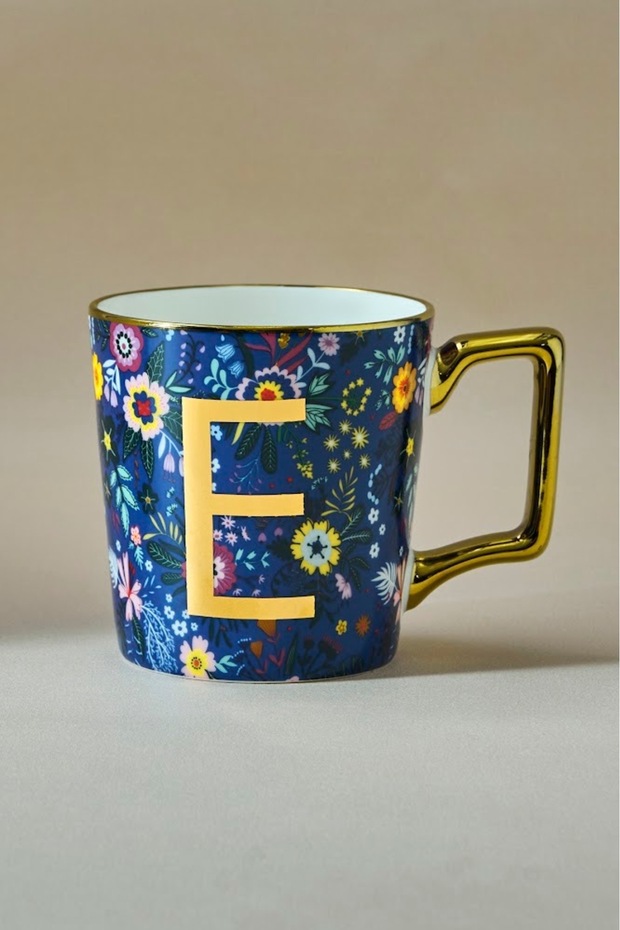 Flower E Harfli Kupa 350 Ml - 1