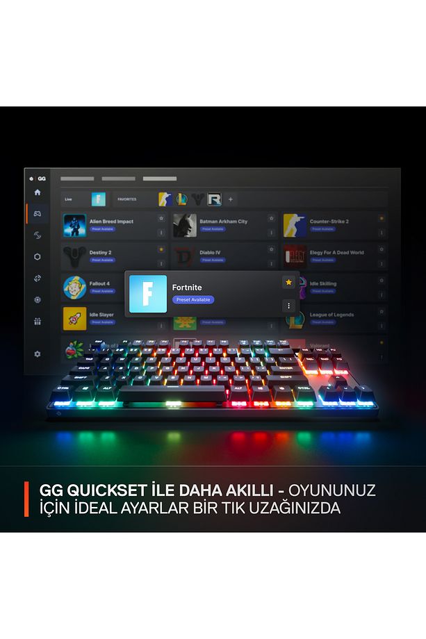 Apex Pro Tkl Gen 3 Omnipoint 3.0 Hipermanyetik Switch Rgb Mekanik Kablolu Oyuncu Klavyesi - 6