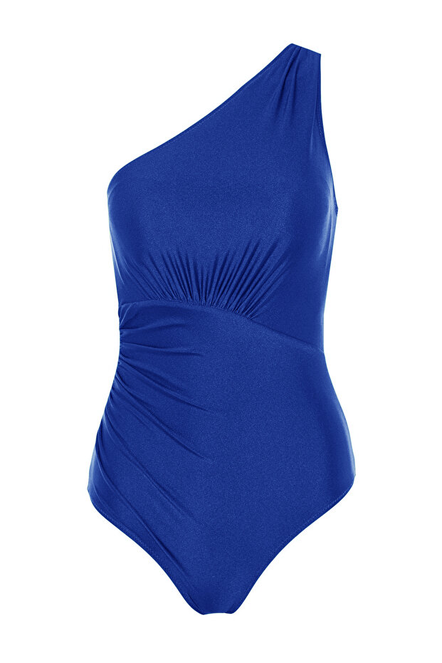 Saks Drapeli Tek Omuz Kaplı Regular Mayo TBESS21MA0143 - 6