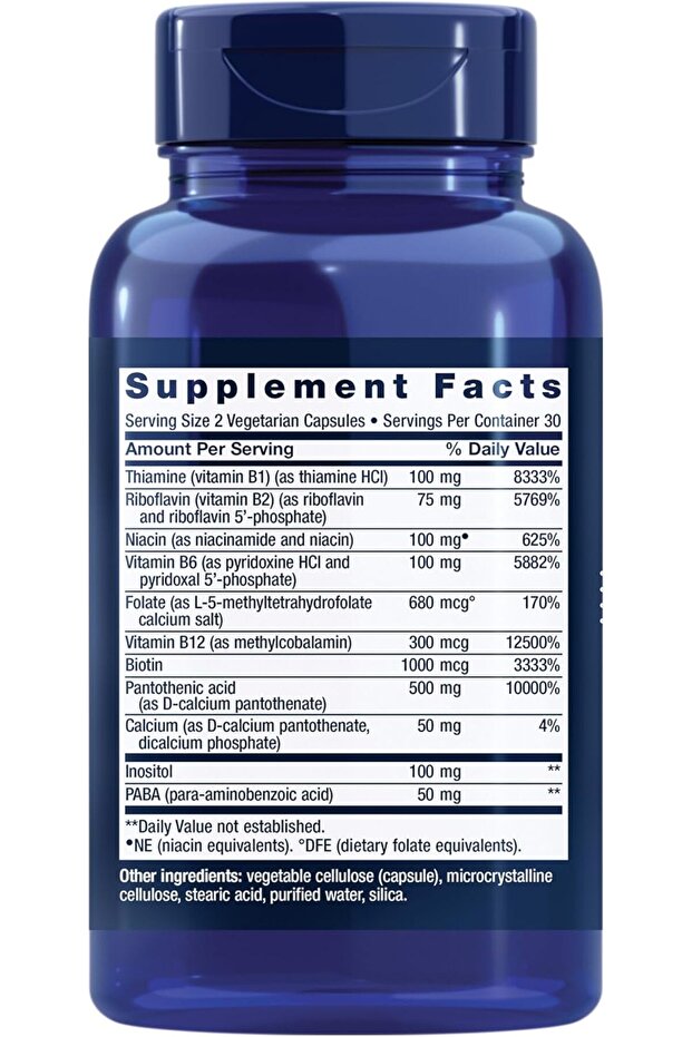 , BioActive Complete B-Complex, 60 Vegetable Capsules - 10