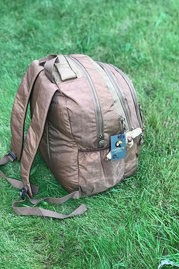 Large Size Rain Resistant Multi-Pocket Backpack - 2