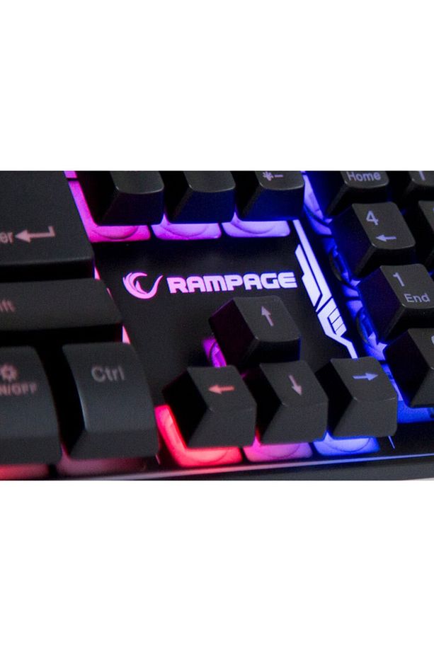 Titan K9 Siyah Usb Gökkuşağı Renkli Aydınlatmalı Q Standart Mekanik Hisli Gaming Oyuncu Klavyesi - 3