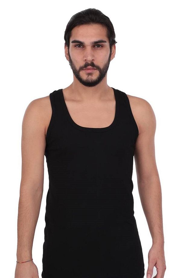 Mlvx Tutku Ribana Erkek Atlet 102 Kod/Renk: Siyah Blsm - 1