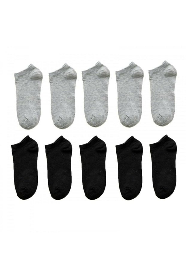 Unisex 10 Pairs Cotton Sports Socks