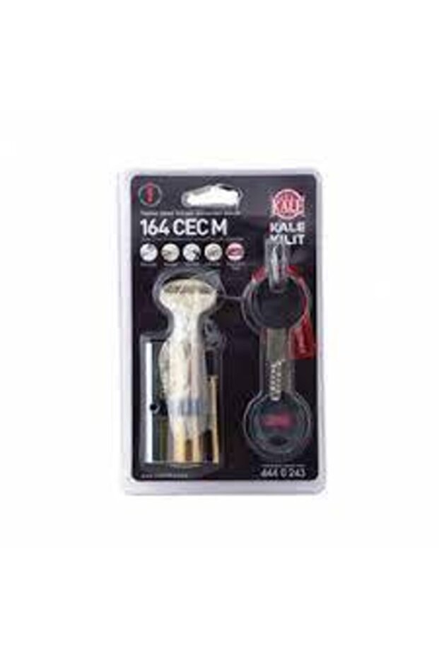164Cecm Tubular Combination Lock Cylinder-5 Keys-Nickel (68mm-26+10+32)