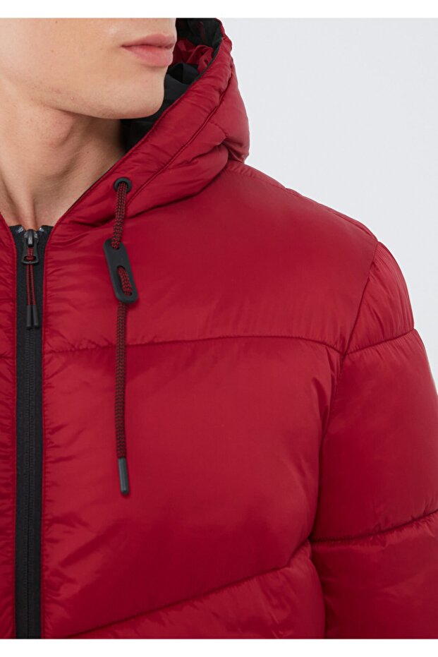 Erkek Kırmızı Mont - 11