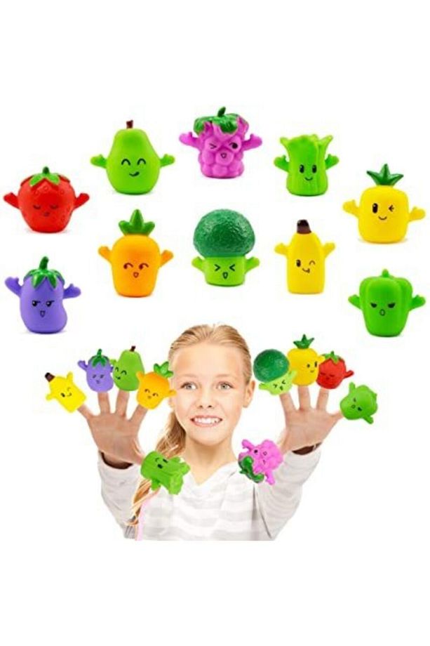 Parmak Kukla Meyve - Sebze ( Finger Puppet Fruits And Vegetables ) - 2