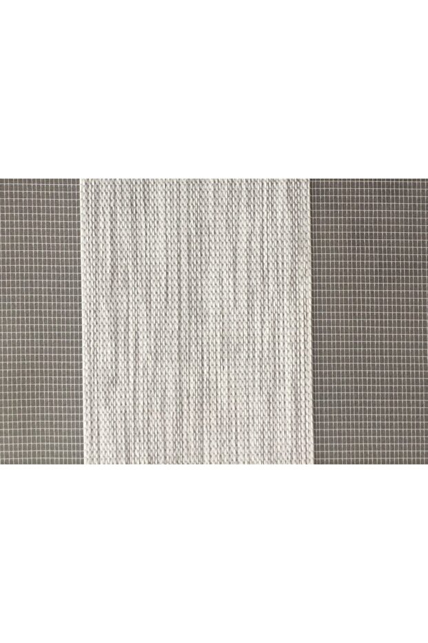 Zebra Perde Bambu Gri - 6