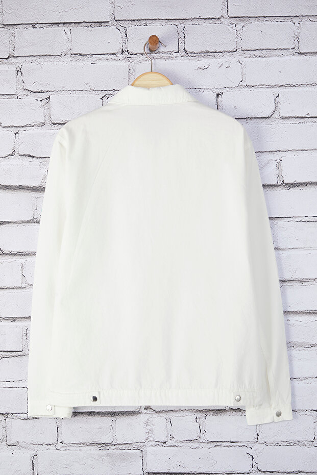Unisex Regular fit Gabardin Mevsimlik Ceket TMNSS25CE00005 - 9