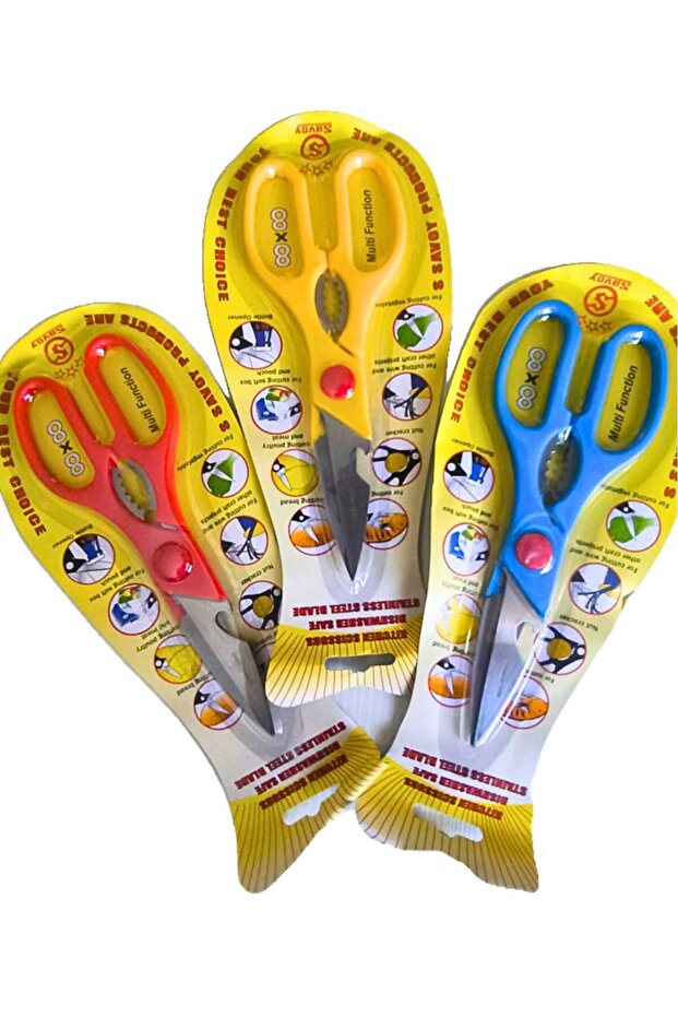 Multi-Purpose Kitchen Scissors We Raise Functionality