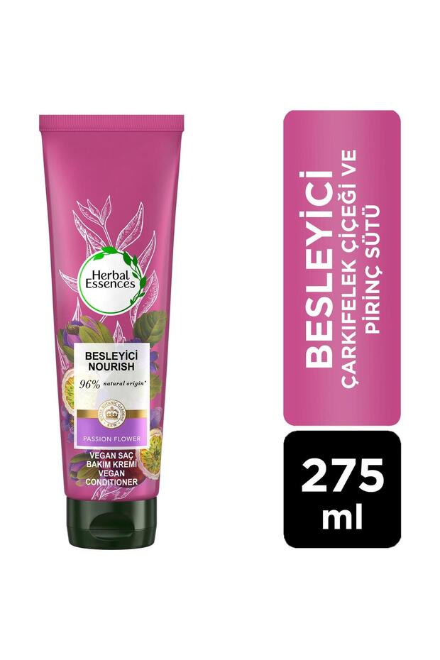 Vegan Hair Care Cream Nourishing Passion Flower and Rice Milk 275 Ml