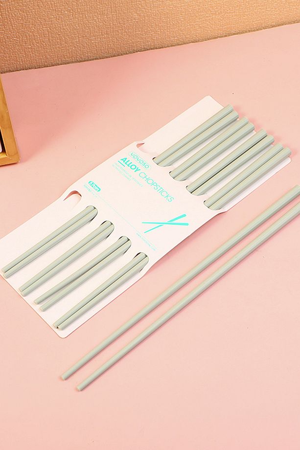Renkli Yemek Çubukları, Chopstick 4 Çift - 3