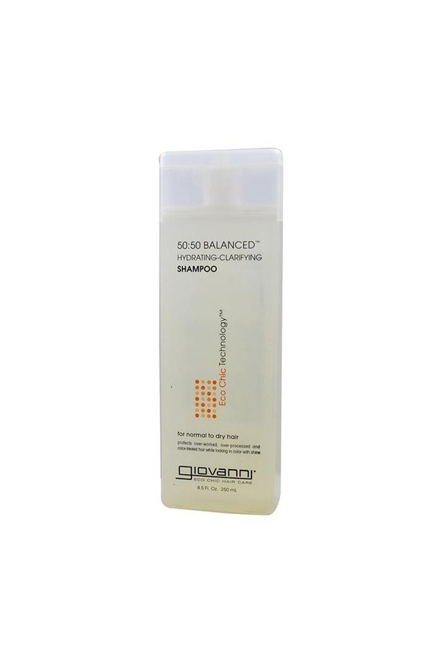 Giovanni 50:50 Balanced Hydrating-Clarifying Shampoo, Infused with Eco Chic Technology, 250 ml