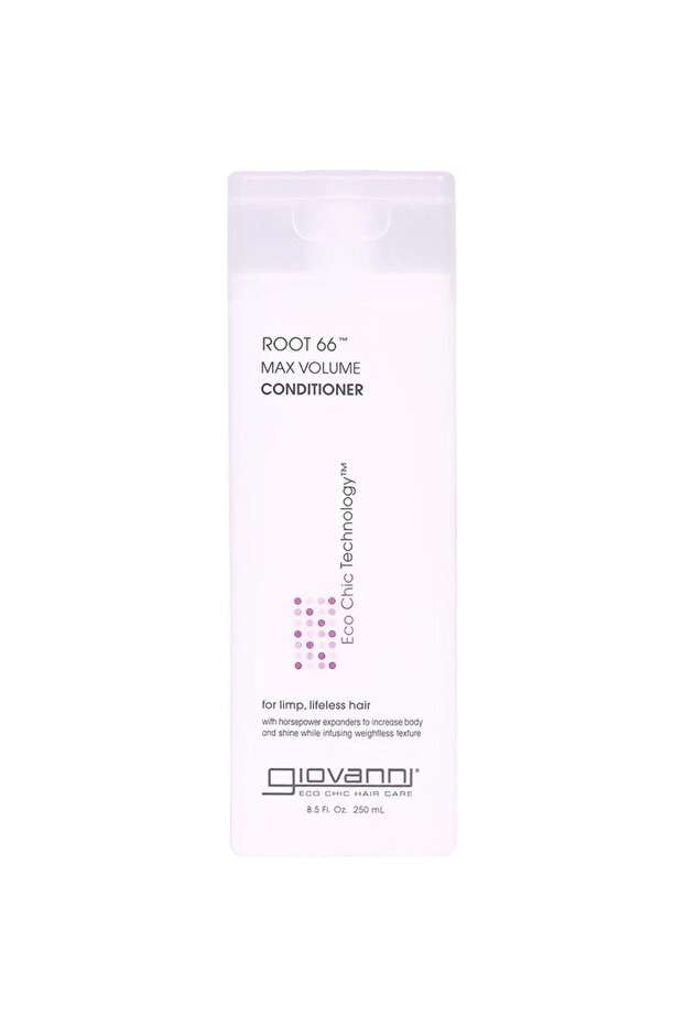 Giovanni Root 66 Max Volume Conditioner, Infused with Horsepower Expanders, 250 ml