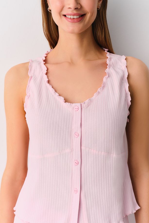 Afra Şort Pijama Takımı - 3