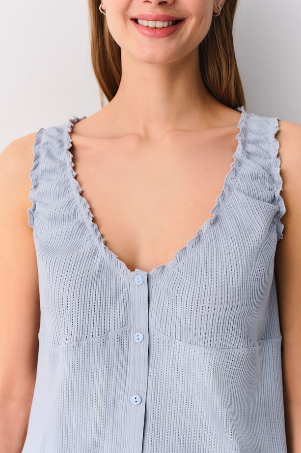 Afra Şort Pijama Takımı - 3