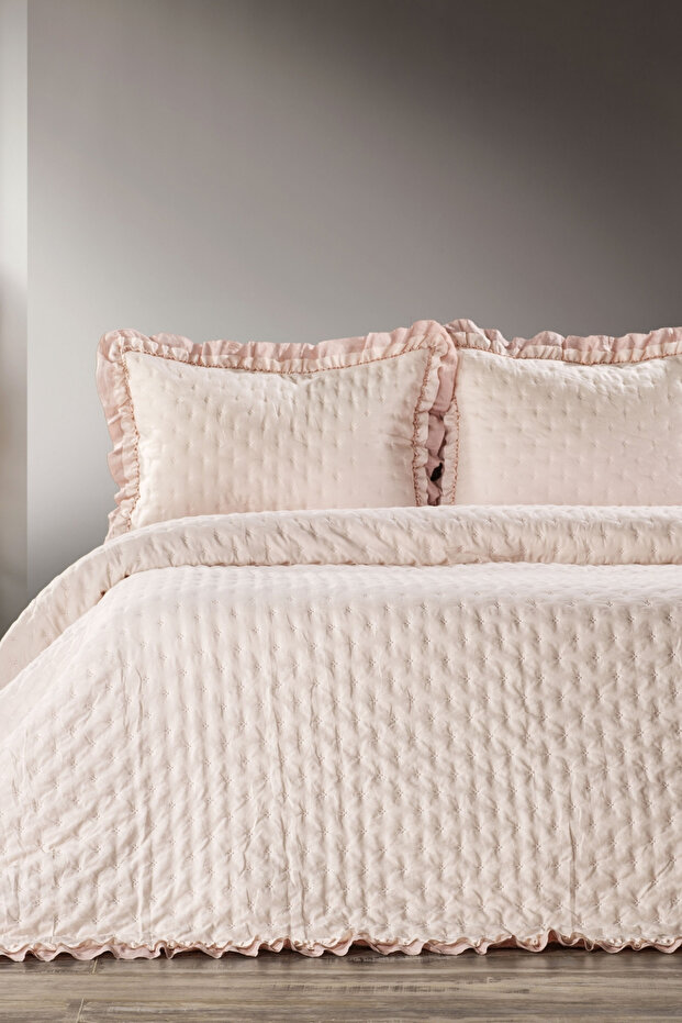 LIMA PUDRA TEK KİŞİLİK YATAK ÖRTÜSÜ SETİ - 1