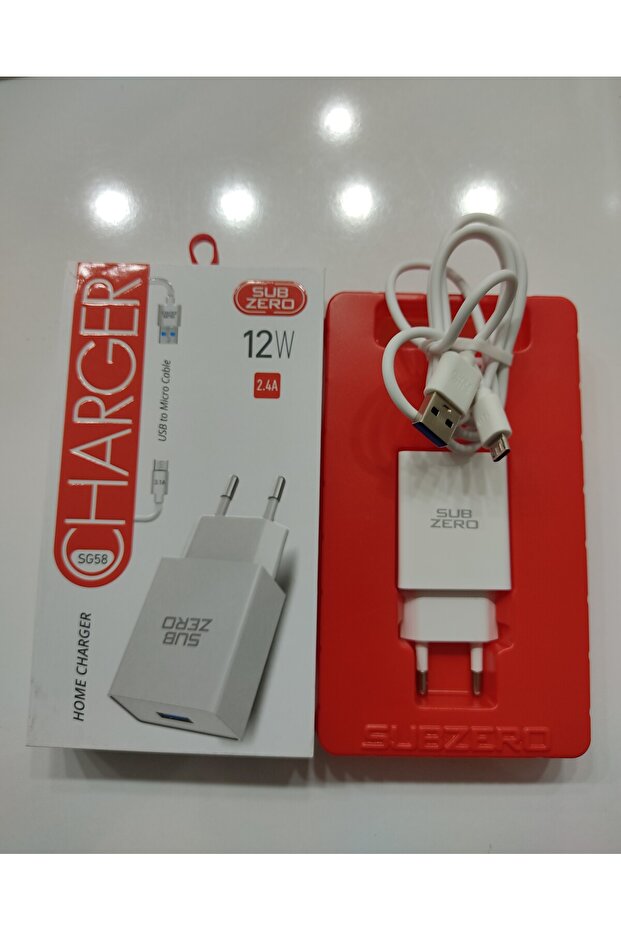 12w Usb Micro Şarj Seti Sg58 - 2