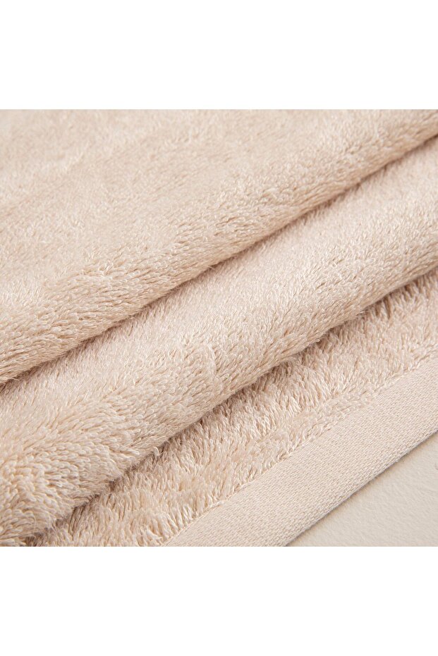 Solid El Havlusu 33x33 cm Bej - 5