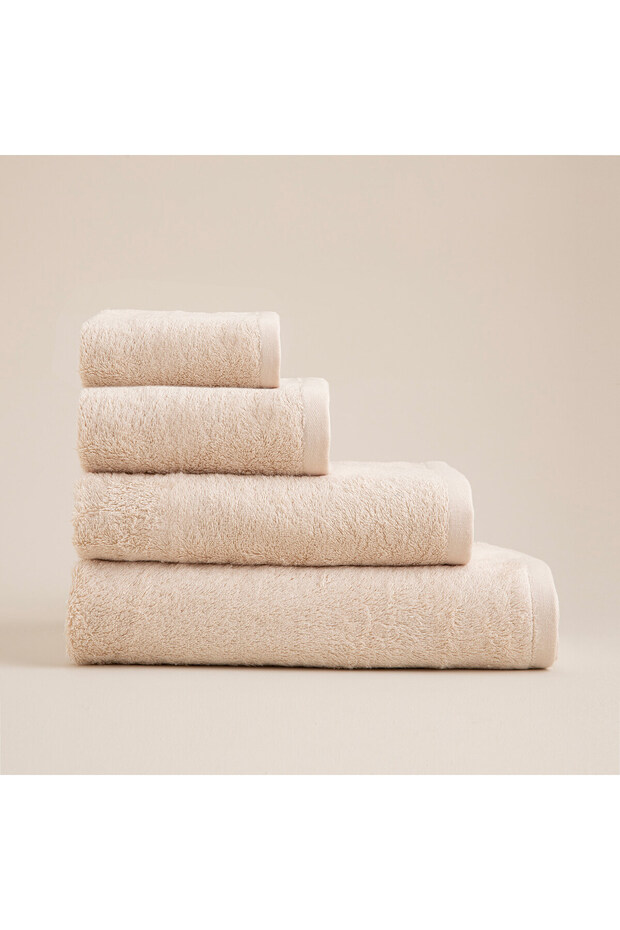 Solid El Havlusu 33x33 cm Bej - 3