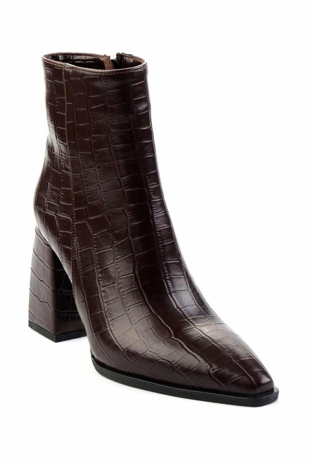 Kahve Kadın Bot & Bootie K02667230011 - 3
