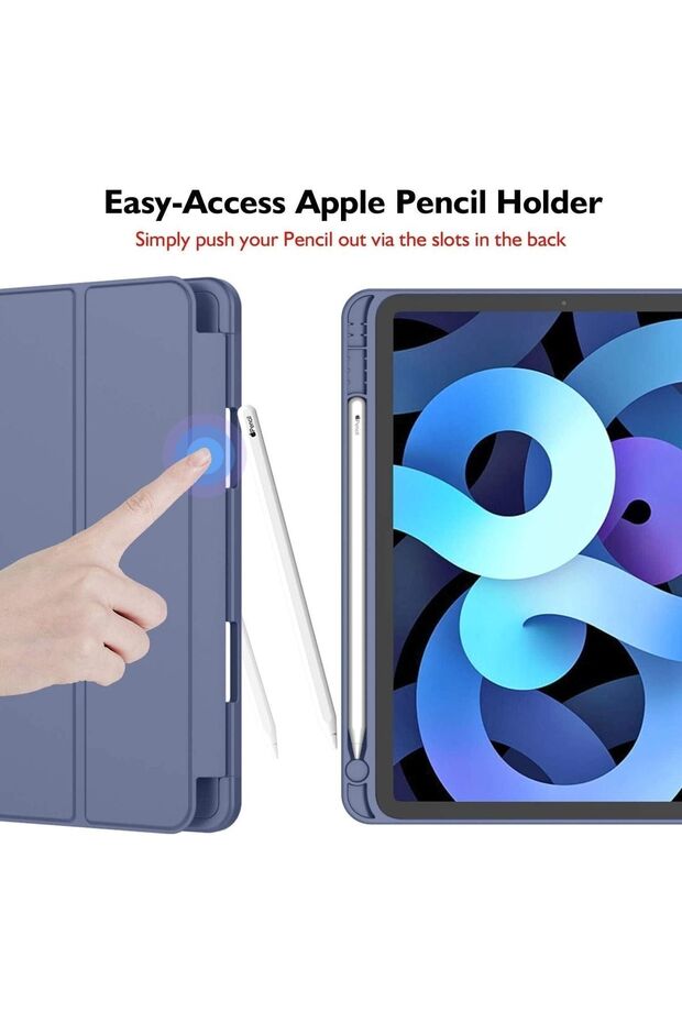iPad Air 11 M2/M3 4/5 Generation 10.9 Compatible Case Pen Smart Case - 5