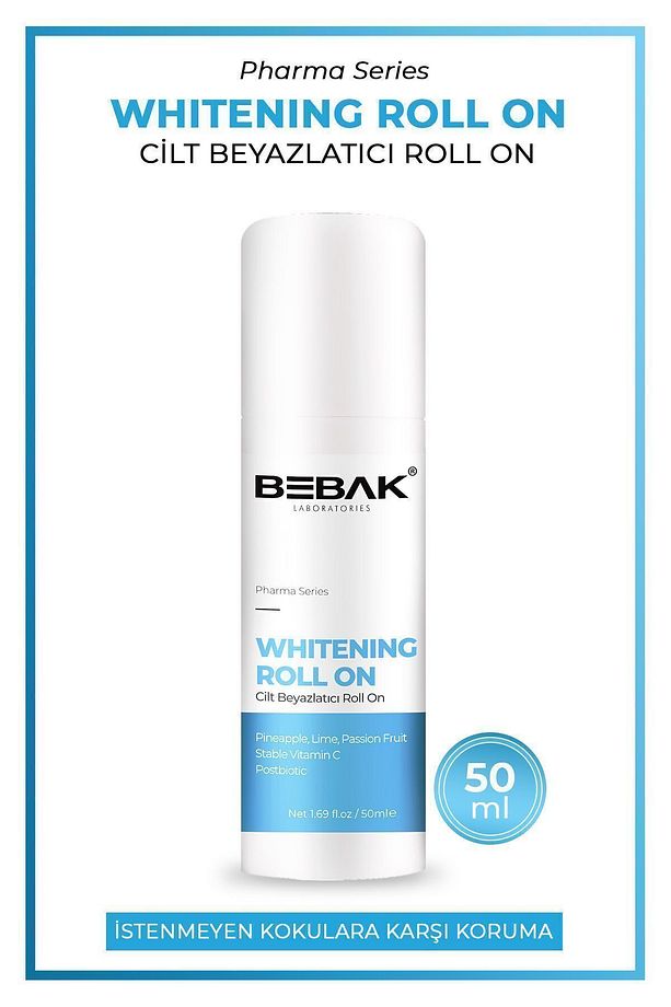 Koltuk Altı, El, Ayak Terleme , Beyazlatıcı Etkili Roll On 50 ml - 2