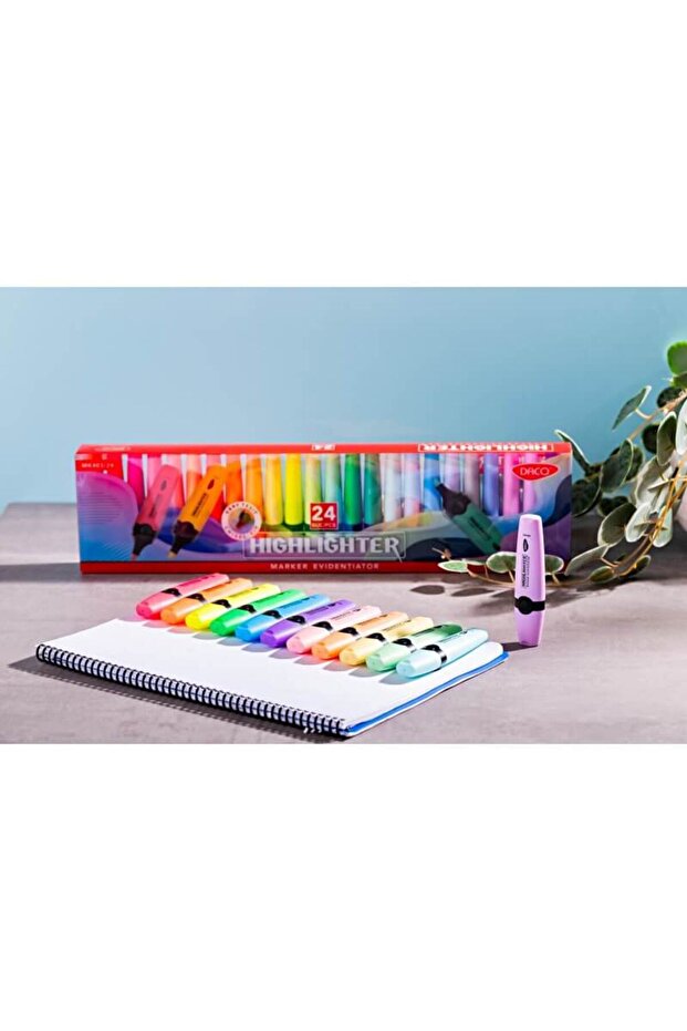 Set 24 textmarkere Daco - 3