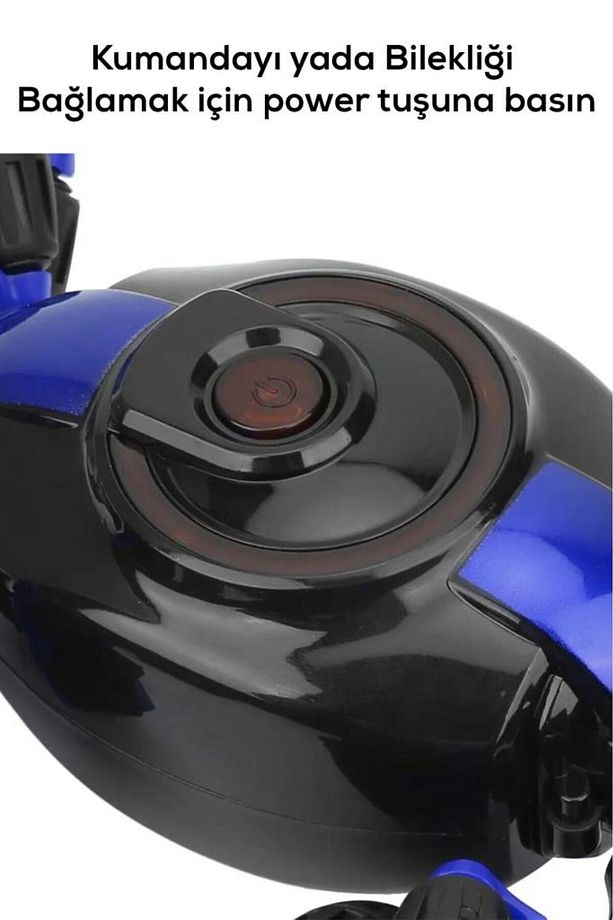 El Sensörü Ile Hareket Eden Akıllı Robot Araba Mavi - 6