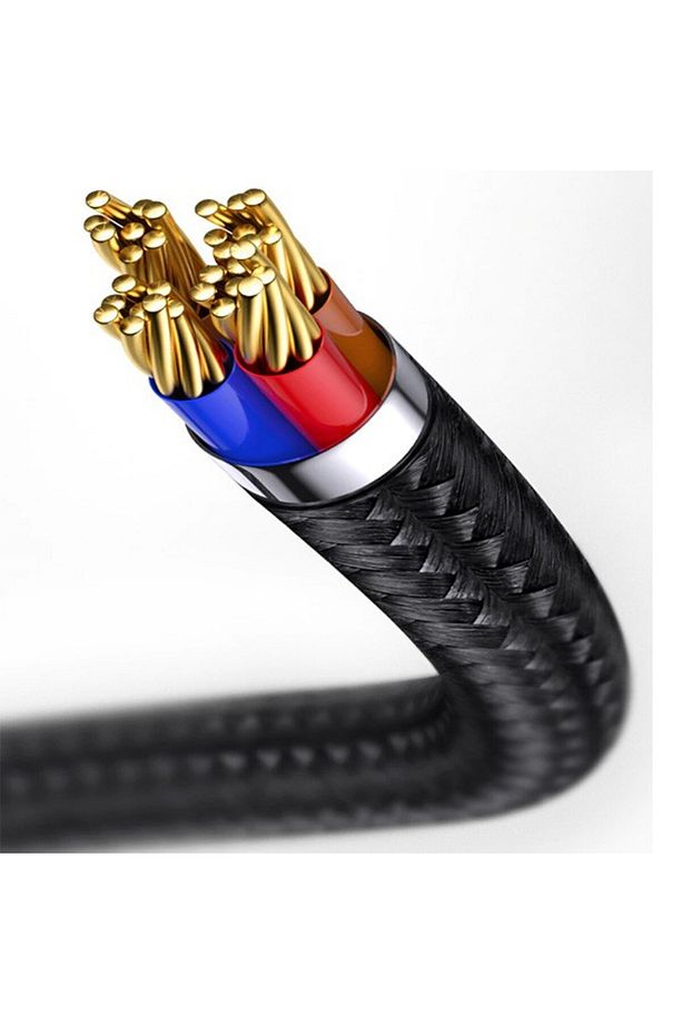 Kuulaa Mikro Usb 3a Hızlı Şarj 0.50cm Kısa Android Usb Şarj Kablosu Siyah,gri - 8