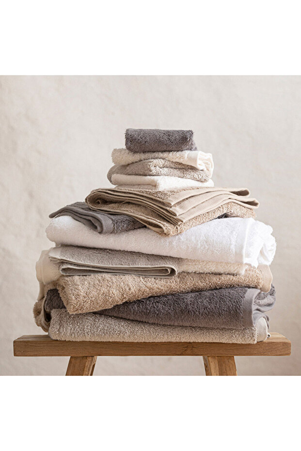 Solid El Havlusu 33x33 cm Bej - 3