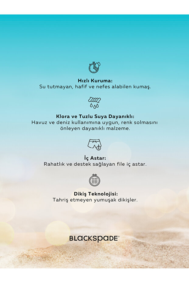 Deniz Şortu 10007 - Siyah - 4