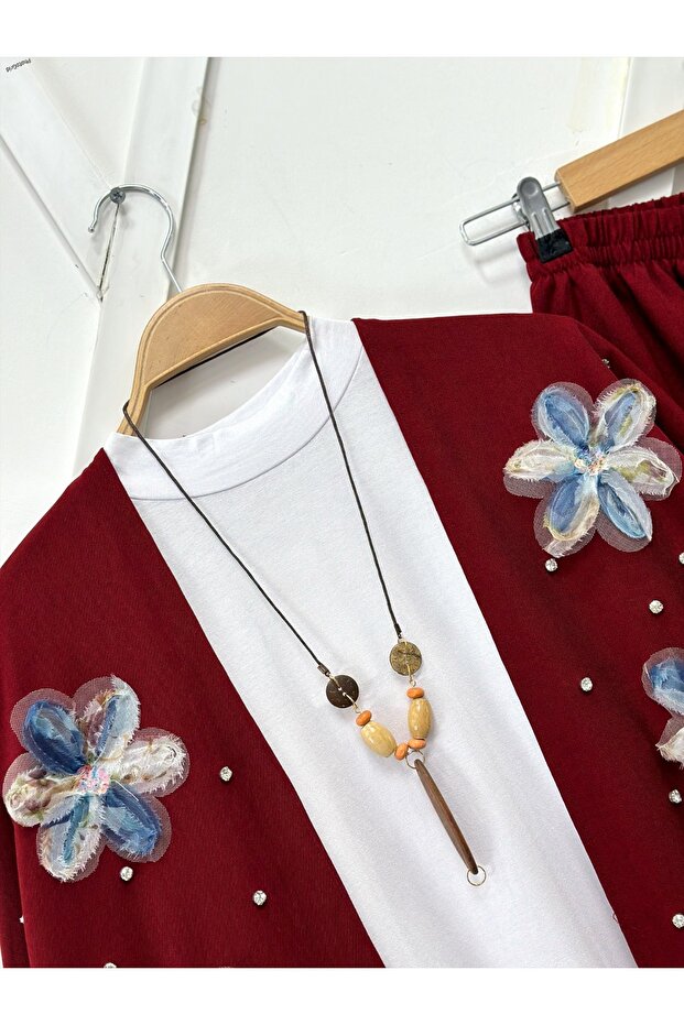 بدلة كيمونو زهرية فضفاضة [باستثناء الملابس الداخلية] - 2