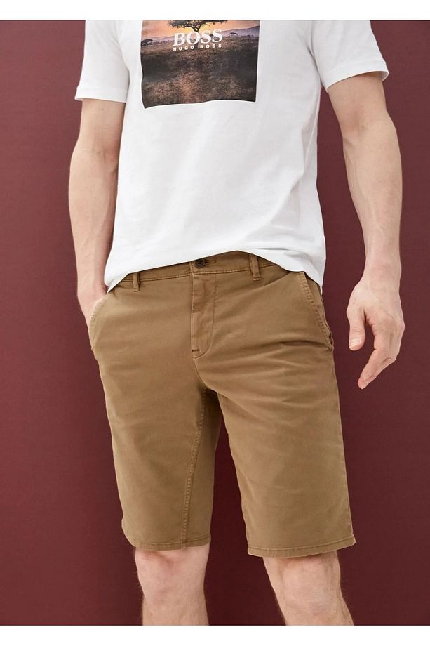 Regular Fit Chino Şort - 1