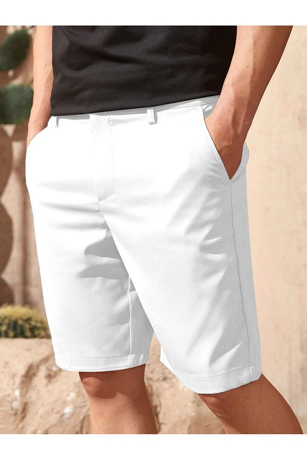 Erkek Regular Fit Chıno Şort - 3