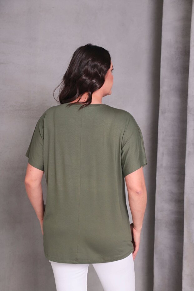 Basic Blouse with Pockets - 4