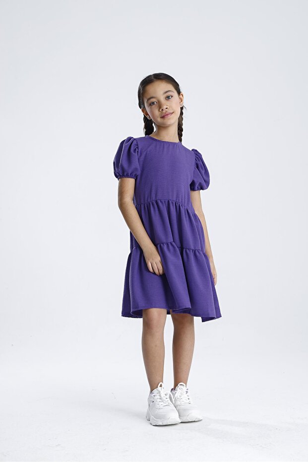 Basic Düz Elbise - 1